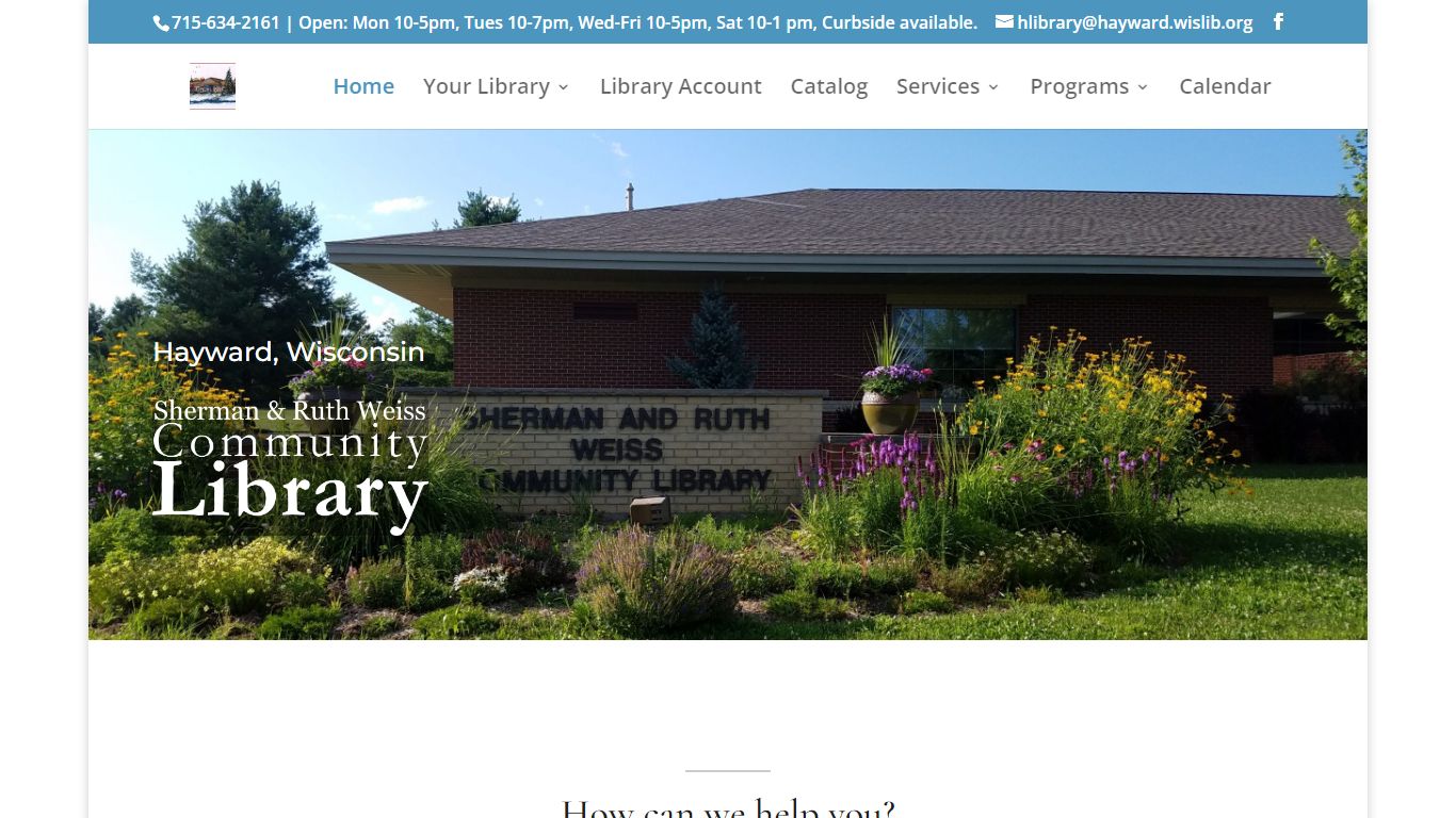 Sherman and Ruth Weiss Community Library | Hayward, Wisconsin